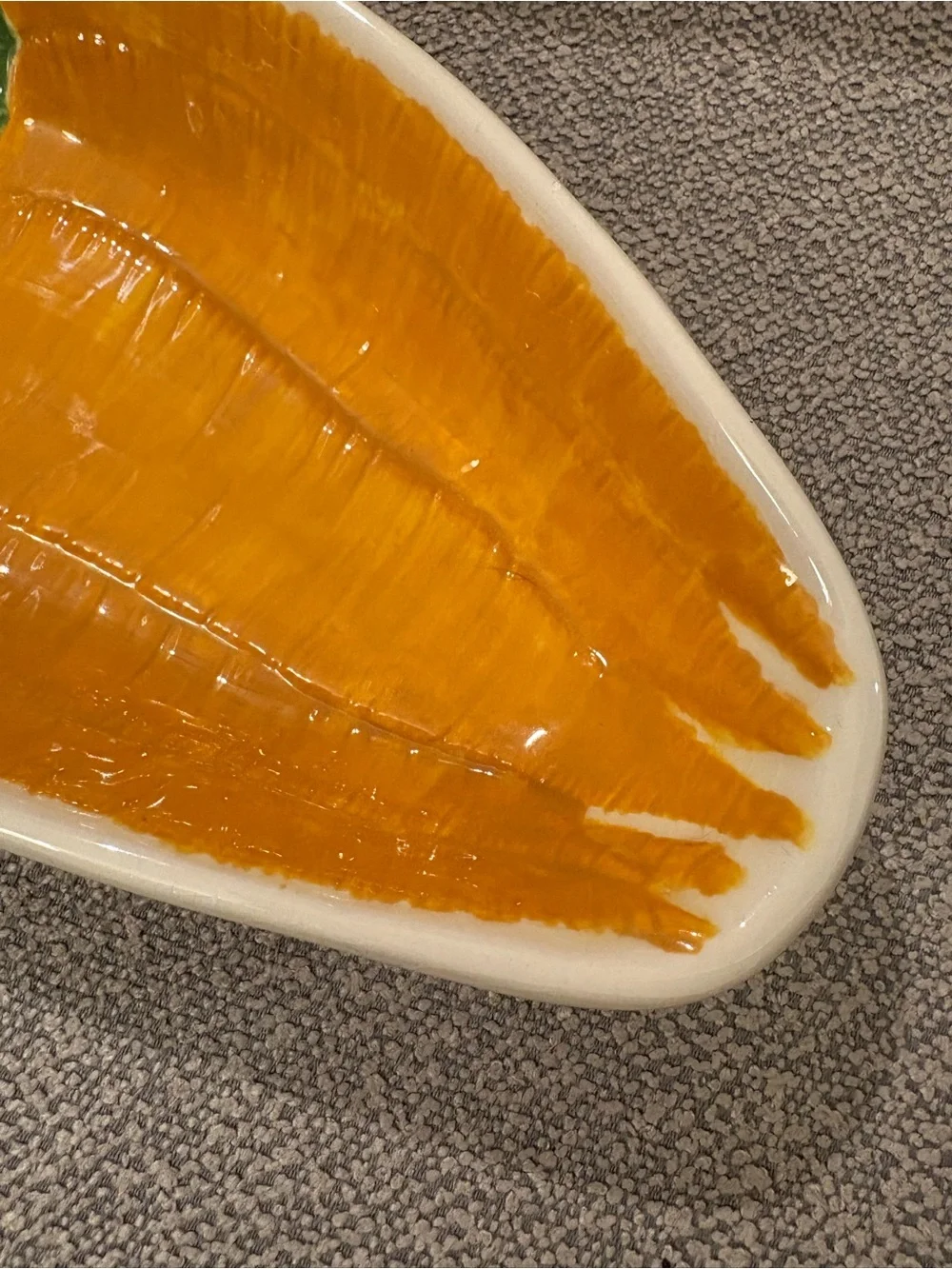 Ceramic Carrot Bowl 🥕